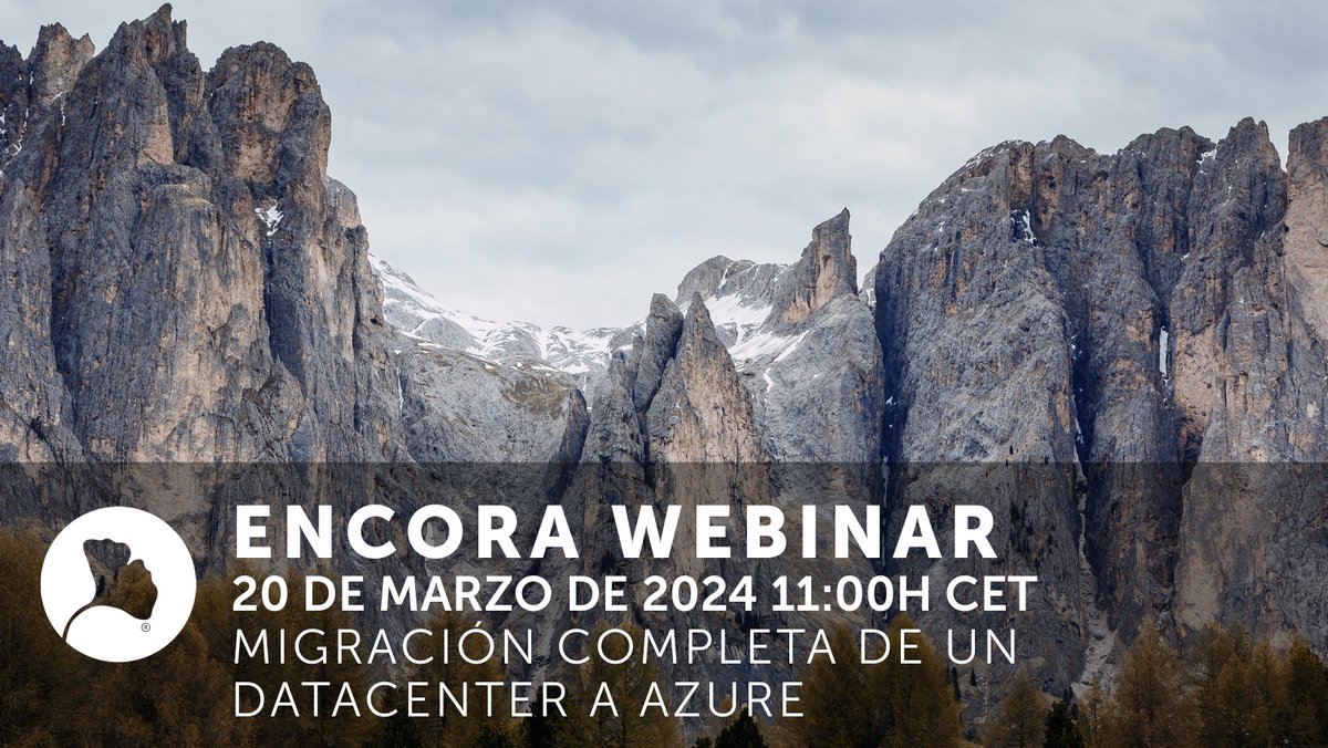 Descubre los secretos de la migración On Premise a Azure en nuestro webinar con el CTO, Nacho Bellido Mora, el 20 de Marzo a las 11:00h. ¡Inscríbete y recibe el link de TEAMS! No pierdas esta oportunidad de aprender e interactuar. 👉lnkd.in/eMZ39mcP #Azure #Webinar #Encora