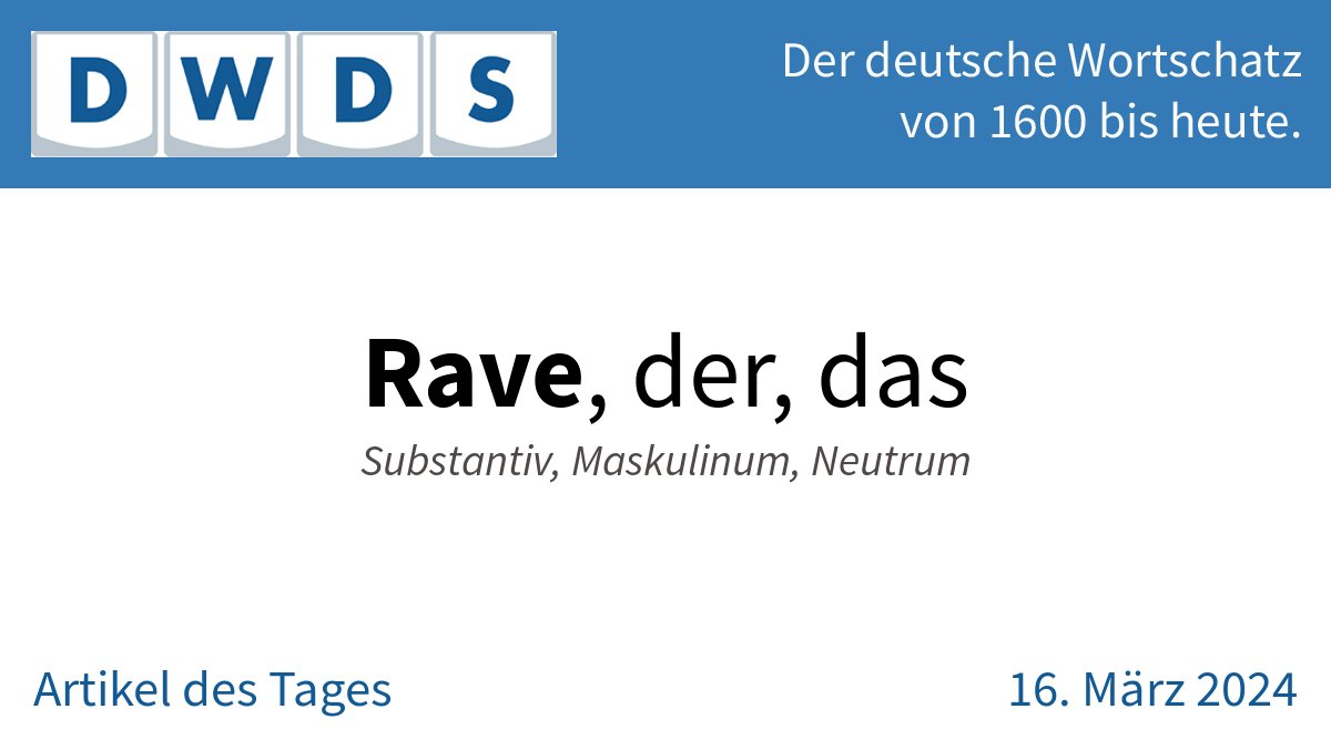 „I want to see you sweat!“ – Welche deutsche #Band, deren Frontmann heute 60 wird, schon seit Jahrzehnten die #Rave​s beschallt, erfahren Sie im Artikel des Tages dwds.de/wb/Rave