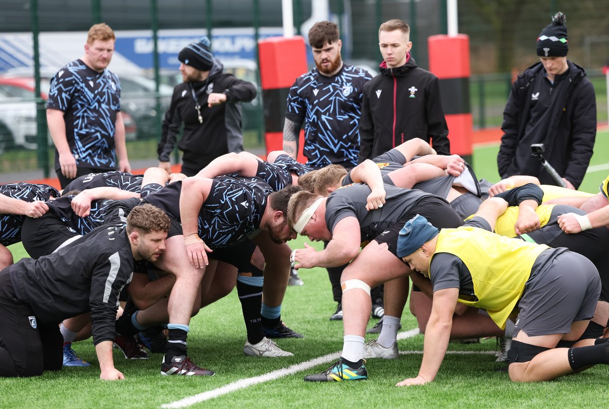 Great session @Harlequins Thanks for popping down the M4 🤝 #AlwaysCardiff 🔵⚫️