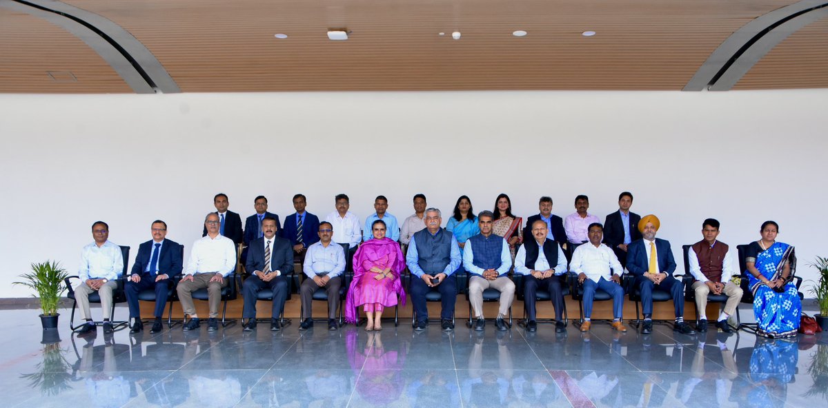 Hon’ble FM Smt. @nsitharaman has been reiterating that NACIN Palasamudram would become hub for excellence and taking it forward, first ever conference for officers under CBIC in the form of Annual ADGs Conference of Directorate General of Vigilance was hosted at new complex.