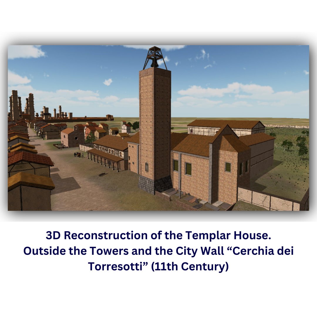 New Release!😍 It‘s a good year for the scholarship of the Templars in Italy. Giampiero Bagni's new study zooms in on the city of Bologna. We are particularly excited about the 3D reconstruction of the Templar House.