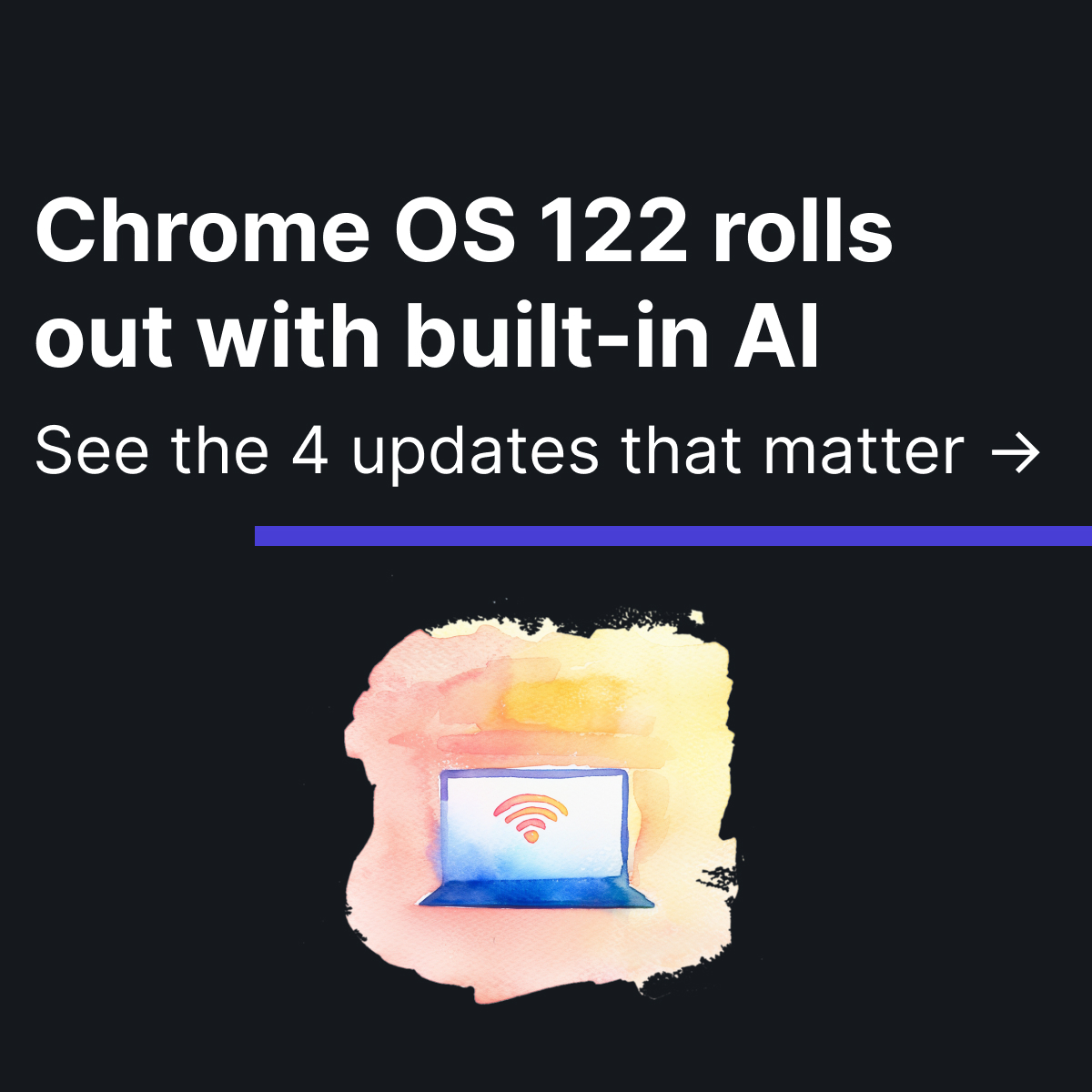 instinctive_'s tweet image. Chrome OS 122 rolls out with built-in AI #Chromebooks #GoogleAdmin #EdTech
instinctive.app/tips/chromeos-…