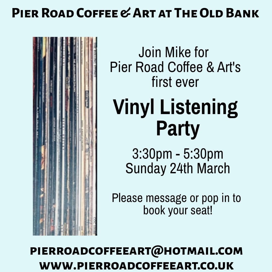 Bring some vinyl or just come and listen! Booking essential! @sussexbythesea1 <a href="/business_sussex/">Sussex Business Spotlight🌟</a> <a href="/Beathhigh/">Ian Rankin</a> <a href="/Lhamptoninfo/">Littlehampton.info</a> <a href="/ExpWestSussex/">Experience Sussex Partnership</a> <a href="/EastBeachCafe/">East Beach Cafe</a> <a href="/EastbeachGH/">East Beach Guest Hse</a> #vinyl #vinylparty
