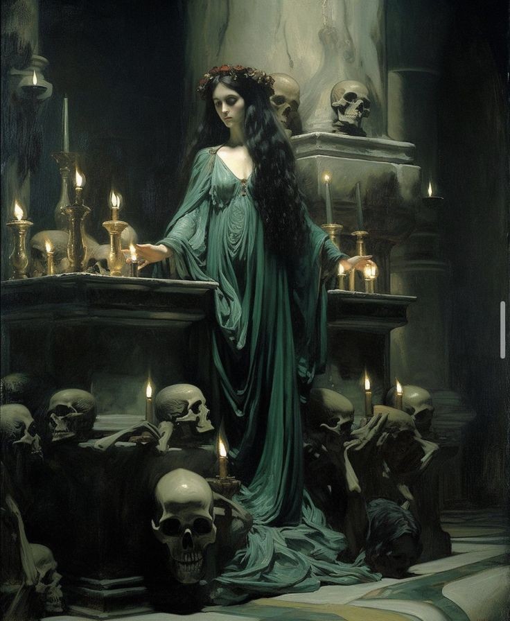 'Catacombs Witch' by The Phantom Painter