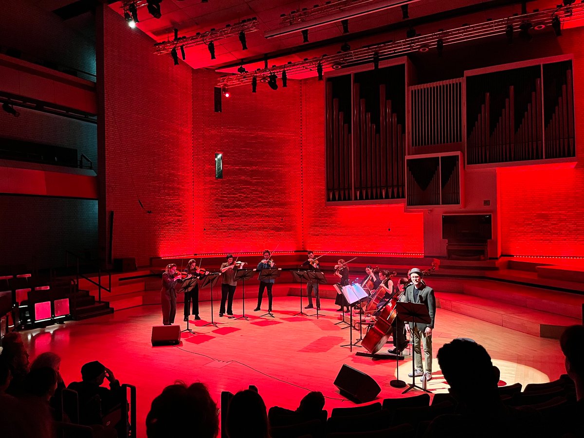 What an amazing concert last night with @MancCamerata as part of @rncmlive Original Voices Festival! Such a joy to watch the incredible music making, connection & collaboration between these artists 🌟