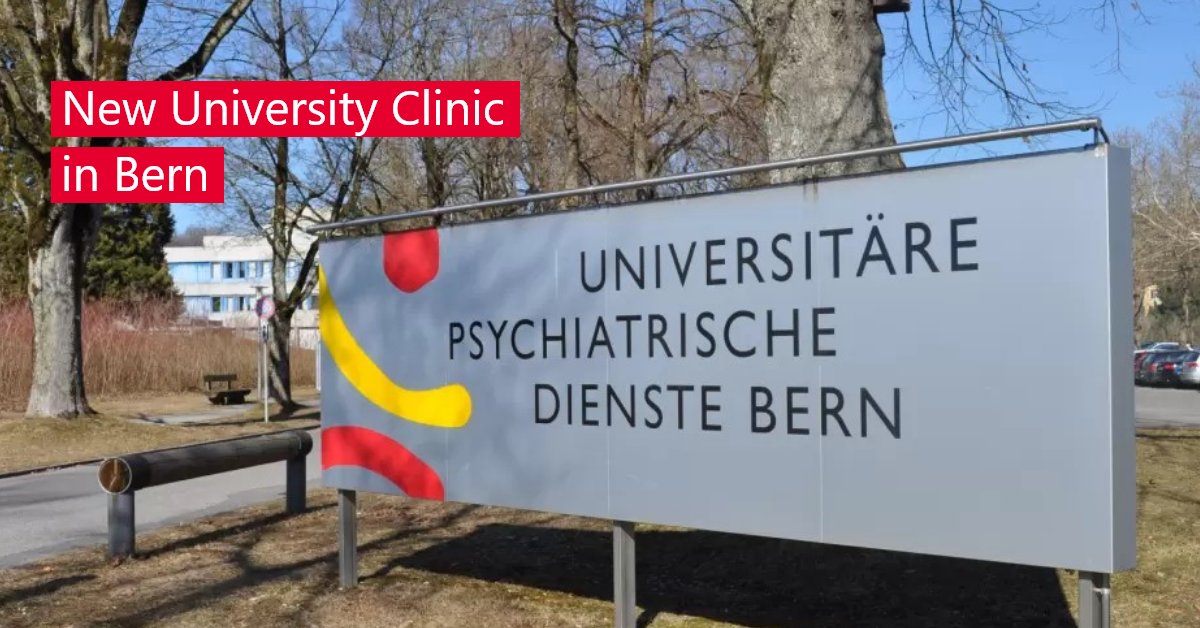 The Universitäre Psychiatrische Dienste Bern (University Hospital of Psychiatry and Psychotherapy) expands its services for mentally ill offenders and opens the new University Clinic for Forensic Psychiatry and Psychology. Press release (German): upd.ch/wAssets/docs/m… @unibern