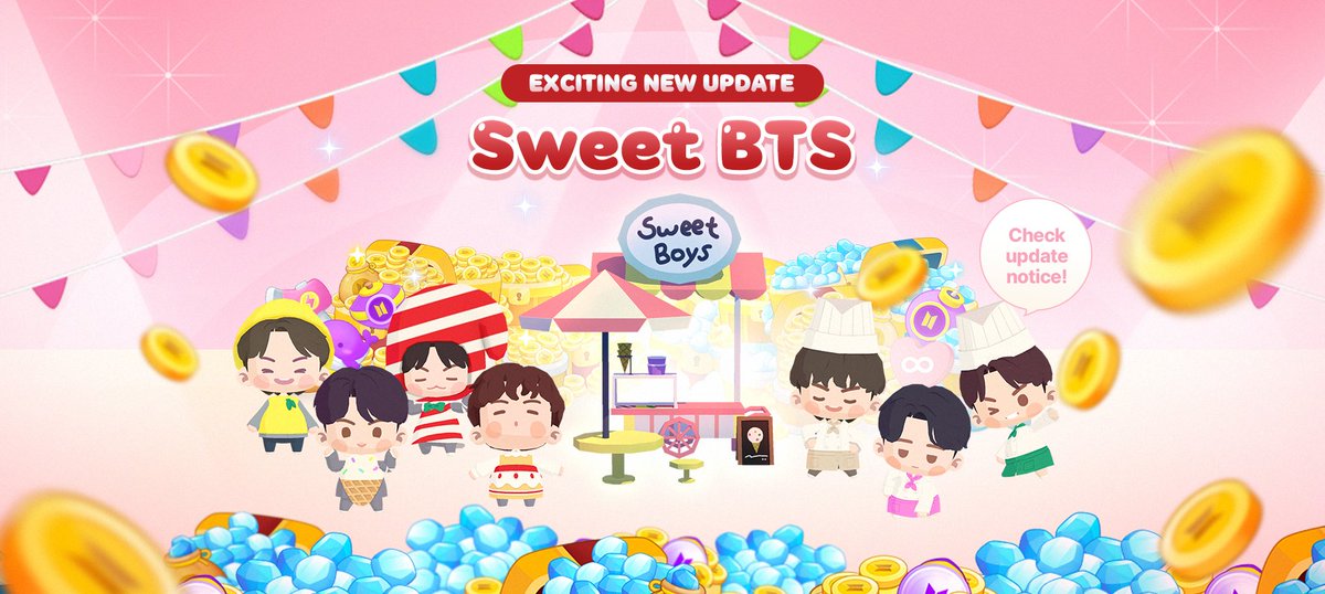 📢 BTS Island Update

인더섬 2.7.0 업데이트 완료!
스위트 소년단과 함께하는 시즌에 참여해 보세요

🏝 bts-island.com

#인더섬 #IntheSEOM #BTSIsland