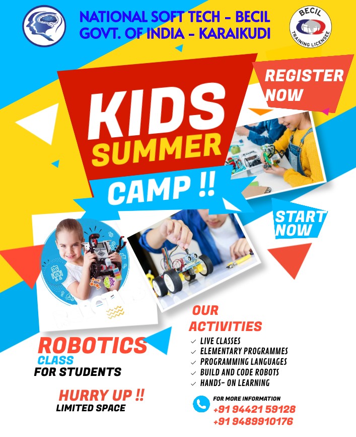 Robotics Training and Development in karaikudi.
nsteducation.com
drobospacex.com
#summerclass
#summercamp
#webdevelopment
#webdesign
#website
#websitedevelopment
#karaikudi
#schoolstudents
#studentsclass
#studentssuccess
#sucessquotes
#carrierdevelopment
#carrier