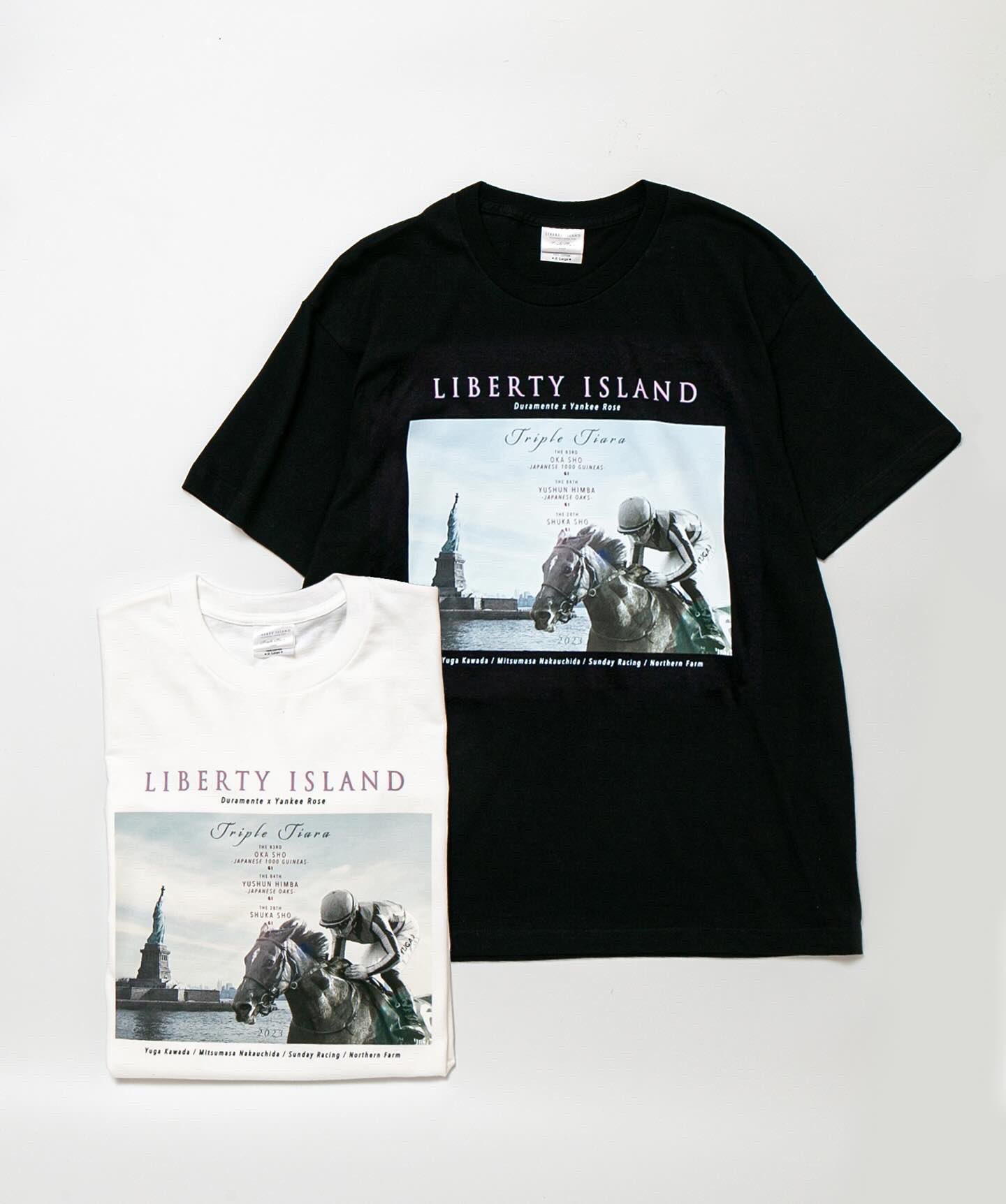 リバティアイランド三冠記念Tシャツ（写真） | カテゴリー一覧
