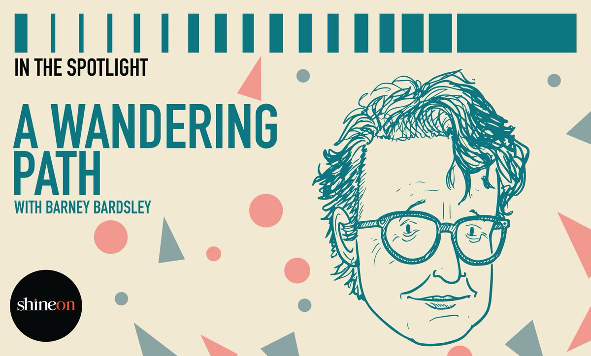 Barney Bardsley is amazing! Listen to our conversation about a life spent writing and moving. theshinemag.com/shinecast Thanks to @LeedsInspired for funding our podcast project