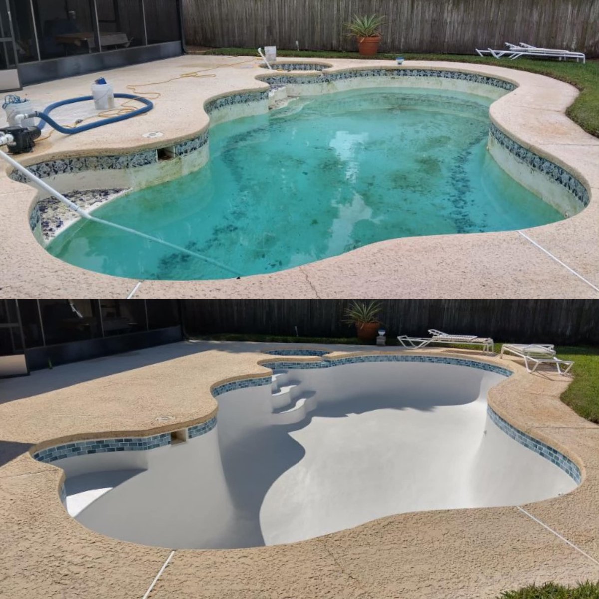 You too can revive your pool with Fibre Tech!
Call 727-539-0844 or fill out our online contact form. Experience the transformation your pool deserves!

LLC# CPC033768

#poolrestoration #PoolGoals