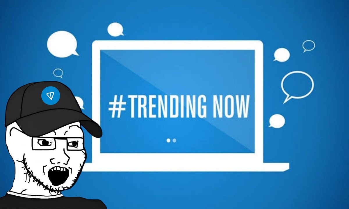 $WOJAK IS NOW DOUBLE TRENDING 🔥

>Trending #2 on Ton Inu Buybot
>Trending #8 on Crypton Buybot

#WOJAK #WOJAKonTON $WOJAK