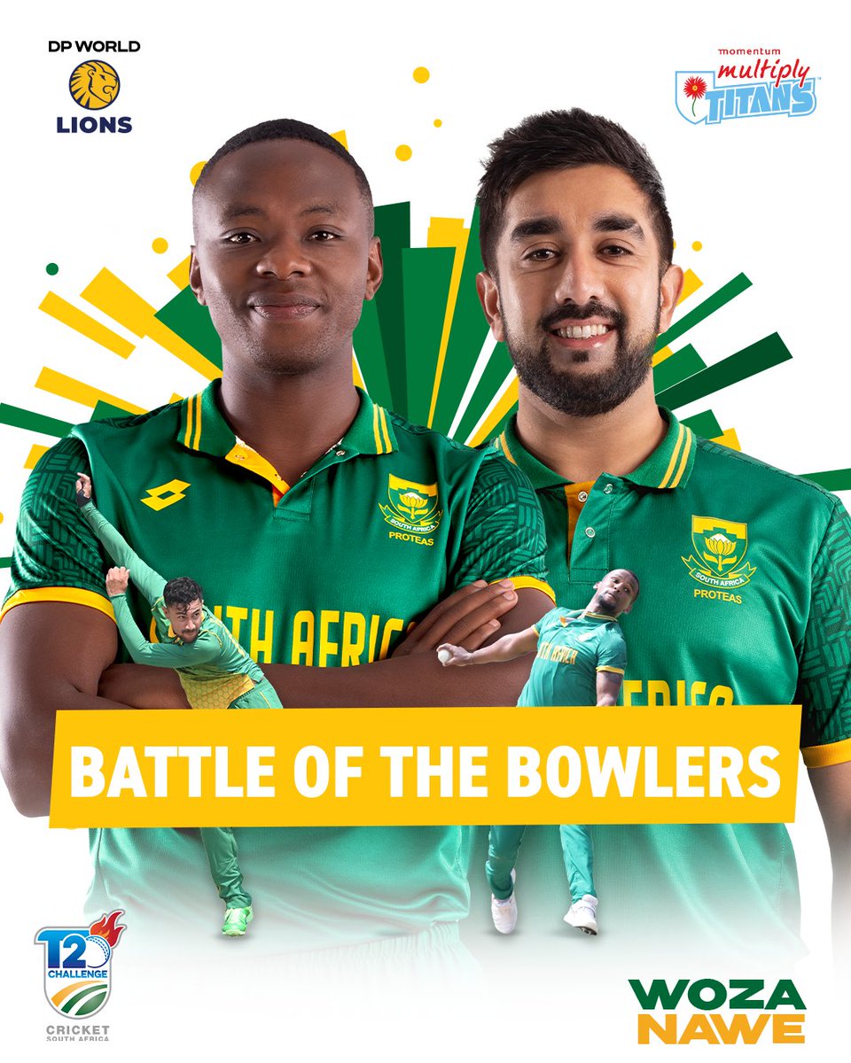 The Proteas will be well represented during #JukskeiDerby tonight 🇿🇦🍿 So many Key Battles to look forward to. Which one battle excites you the most? 🍿😅 You can still bag those tickets on TicketPro ➡️ rb.gy/a7z8yn #WozaNawe #BePartOfIt #CSAT20Challenge