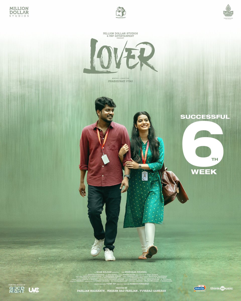 Our #Lover steps into week 6, with all your immense Love ❤️