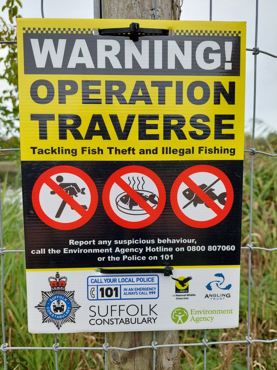 The fishing season is now CLOSED, it is illegal to fish until 15th June on open waters. This closure ensures the river stocks of fish keep healthy and breeding successfully. Please respect these closures and patrols will be carried out. #optraverse #opclampdown @AnglingTrust