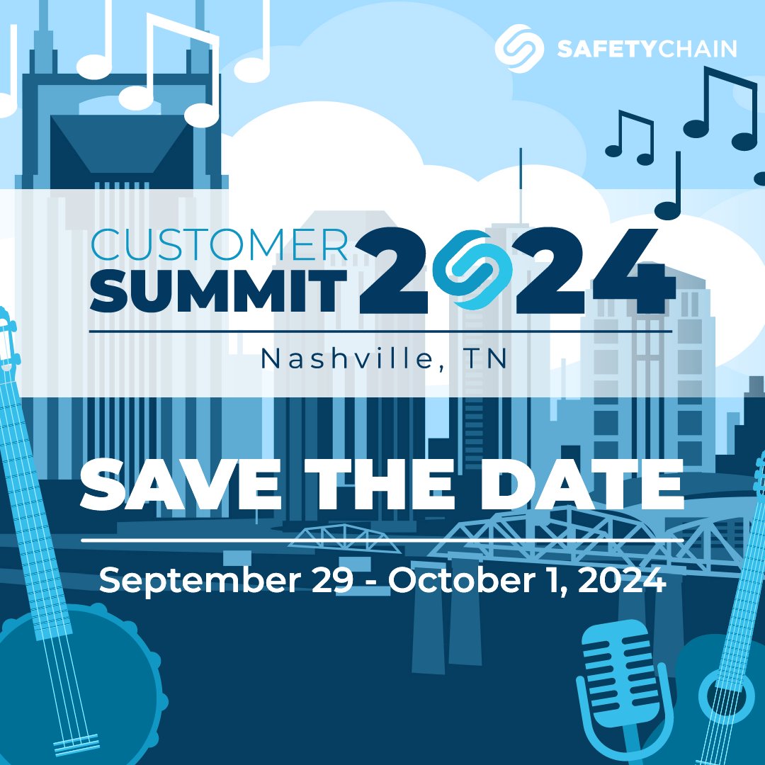 Hold on to your hairnets and hardhats... SafetyChain's Customer Summit has been set for this September! This 2 day event includes opportunities to network with peers, gain insight from industry leaders, receive product training, and much more. Registration details coming soon!