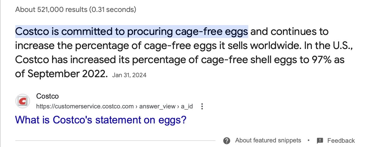 Relatively low-profile activism aimed at elite persuasion and targeting a relatively small number of giant purchasers has made a big difference for adoption of cage-free eggs. (maybe everyone knew this already but someone explained it to me yesterday and I was surprised)