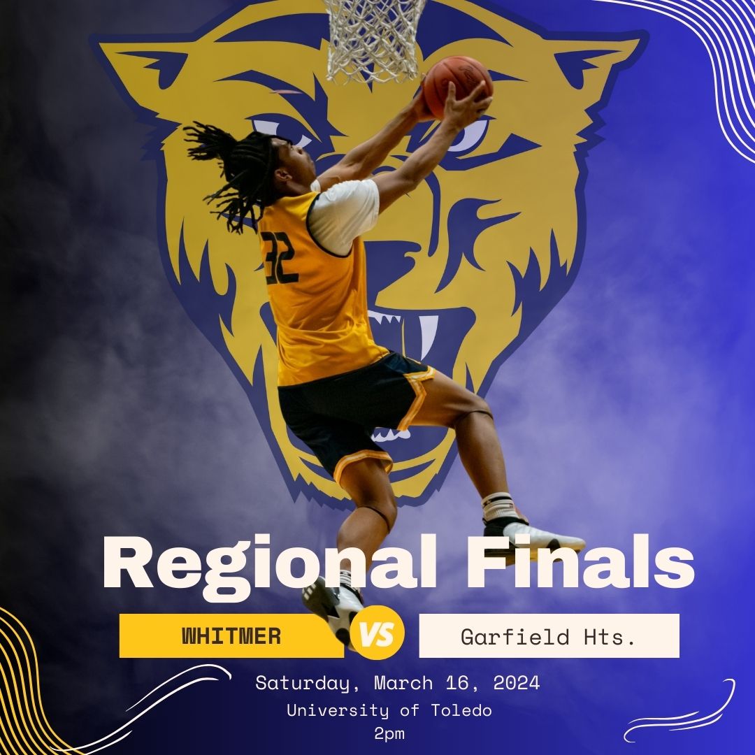 💥Whitmer fans on opposite side of where we were Wednesday, as we are the away team.
💥Doors open  to the public at 1 pm
💥Tickets: ohsaa.org/tickets