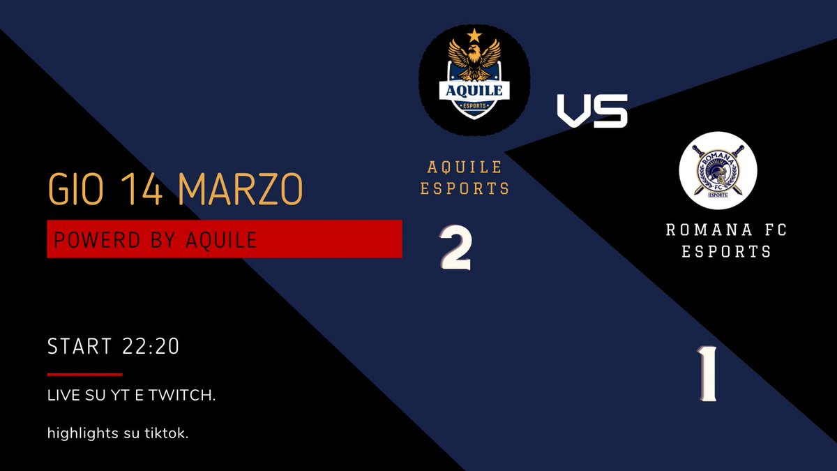 Santa Tecla eSports (@s_teclaesports) on Twitter photo ๐ | MATCHDAY๐ตโช๏ธ
๐โ <a href="/LNPCup/">LNPC - Cup & League</a>
๐โ1ยบ giornata
๐๏ธโ <a href="/tktunited/">Atletico Lodigiani Esports</a>
โฐโ22:20
Complimenti agli avversari ๐ค ๐ | MATCHDAY๐ตโช๏ธ
๐โ <a href="/LNPCup/">LNPC - Cup & League</a>
๐โ1ยบ giornata
๐๏ธโ <a href="/tktunited/">Atletico Lodigiani Esports</a>
โฐโ22:20
Complimenti agli avversari ๐ค