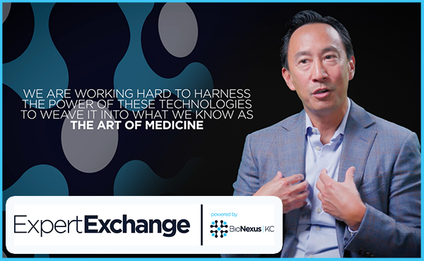 #ExpertExchange 'The outcome of the patient is really at the forefront of everything we do so that we make healthcare better, not fancier, we're making it better.' - @alexchiumd, @KUMedCenter Watch full video ➡️ bionexuskc.org/video_blog/ale…