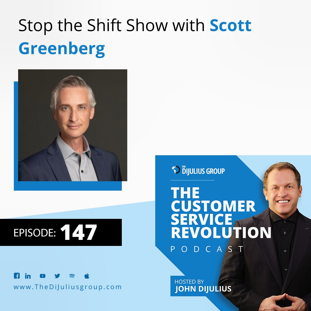Change your approach to customer service with Scott Greenberg's strategies for building dynamic teams. In this episode of # CustomerServiceRevolution, learn how genuine leadership can drive your business forward.

Tune in to listen here → thedijuliusgroup.com/csr147