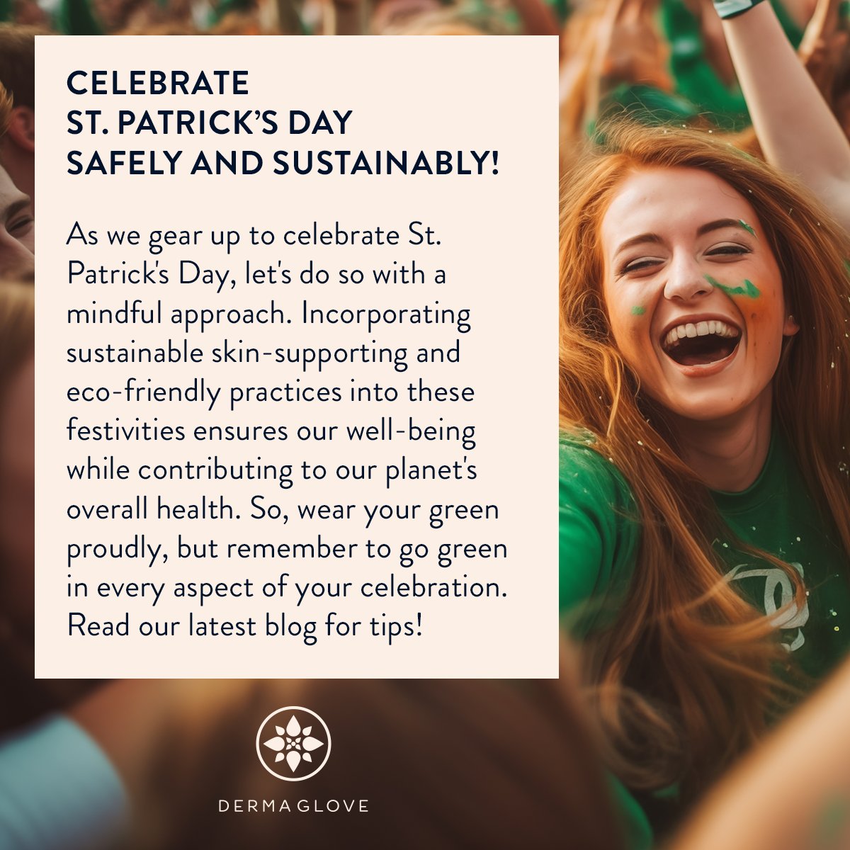 Let's raise a glass to a safe and sustainable St. Patrick's Day celebration! 🌈♻️🍀 Let's keep the luck o' the Irish going by partying responsibly and respecting our planet! #StPatricksDay #GreenCheers

dermaglove.com/blog/celebrate…