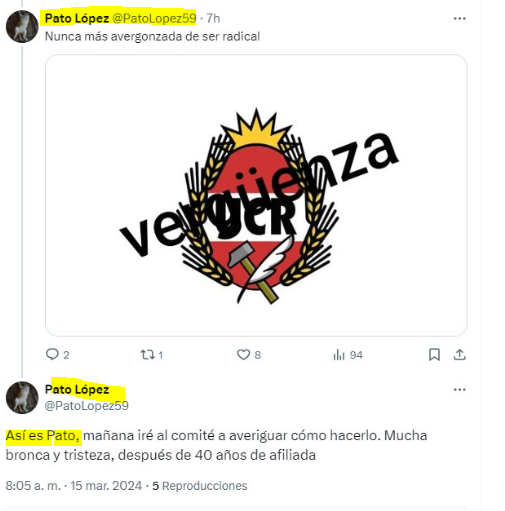 El_vengaK's tweet photo. Estan tan enfurecidos los trolls de milei, que se contestan a ellos mismos, sin cambiar de cuenta. Caricias significativas desde Hurlingham https://t.co/Xz7wPtprY3