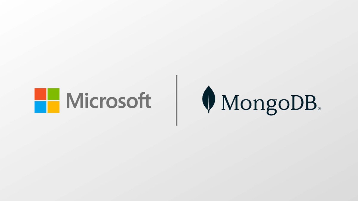 Key customer benefits of the Microsoft and MongoDB expanded partnership bit.ly/3ViVBve #AIMachineLearning