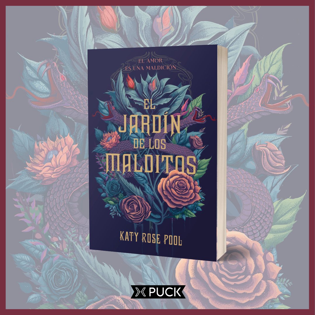 Puck_ed's tweet photo. ¡Lectores! En mayo vais a poder leer un romantasy adictivo, lleno de acción y misterio🗡️. #ElJardínDeLosMalditos de @KatyPool es una lectura perfecta para quienes disfrutáis de novelas como #PlaceresViolentos 🔥.

📚Traducido por @martabrusm https://t.co/VDgHDx0PmJ