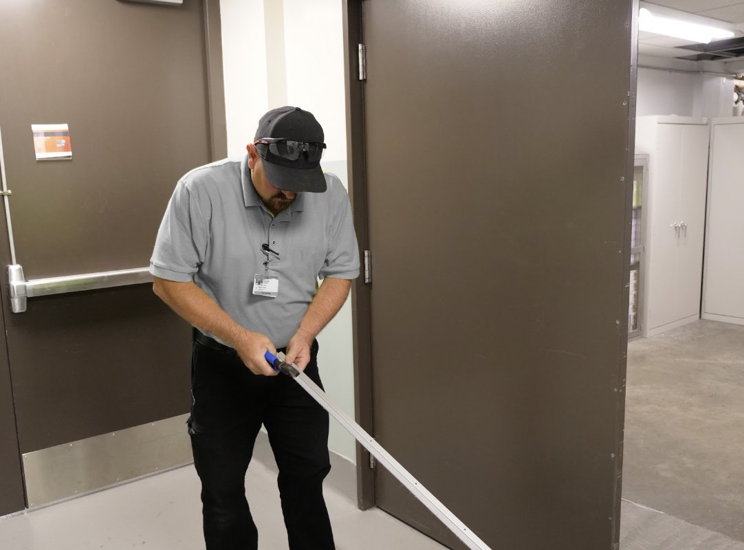 When you partner with REMEDI8®, you can expect the most comprehensive #FireDoorInspection in the industry. We'll conduct a 13 point review of each door assembly, update life safety drawings, install missing parts and more. bit.ly/46L3bSt