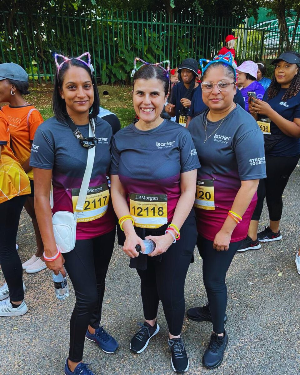 It was all teams GO at the 2024 #jpmorganrun #JPMCC Joburg! 🏃🏽‍♀️🏃‍♂️💨

Big ups to all who took up the challenge and fun!

#teambarker #running #fitness #teamwork #insurance #culture