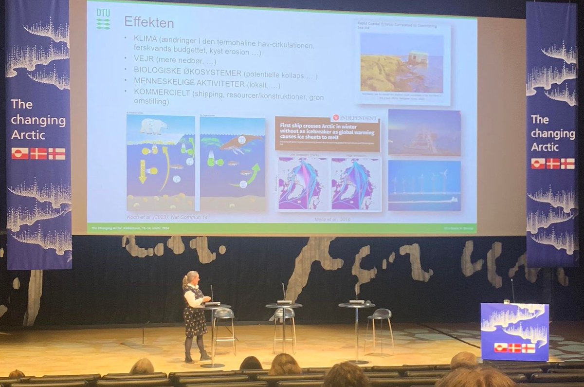 DTU Cryoshere (@dtucryo) on Twitter photo This week <a href="/HSkourup/">Henriette Skourup</a> was invited to speak at the national research policy conference "The Changing Arctic" where she presented the future state of sea ice 🌊❄️ Thanks to the University of Copenhagen for hosting such a great conference! This week <a href="/HSkourup/">Henriette Skourup</a> was invited to speak at the national research policy conference "The Changing Arctic" where she presented the future state of sea ice 🌊❄️ Thanks to the University of Copenhagen for hosting such a great conference!