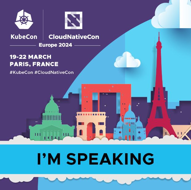 #KubeCon + #CloudNativeCon Europe is just a few days away and it'll be a fun and busy one for me 😃 I'm looking forward to: 🌱Putting on mythbuster hats together with @NikiMnldk and debunking a few myths about environmental sustainability in the cloud: sched.co/1YeLF 👇