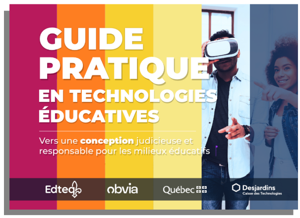 AQUOPS's tweet photo. Découvrez les deux Guides en technologies éducatives 👉 @AssoEDTEQ  un guide à l'intention des concepteurs et un guide pour les enseignants 🤩 https://t.co/NTI88Q5gFA https://t.co/nzJ24qYYu7