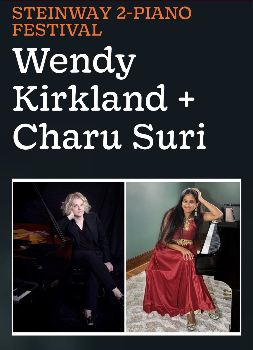 Next week I’m thrilled to perform at the Steinway 2 Piano Festival in #London with Wendy Kirkland!!!❤️💕🎼 pizzaexpresslive.com/whats-on/wendy… @JazzKittenWendy