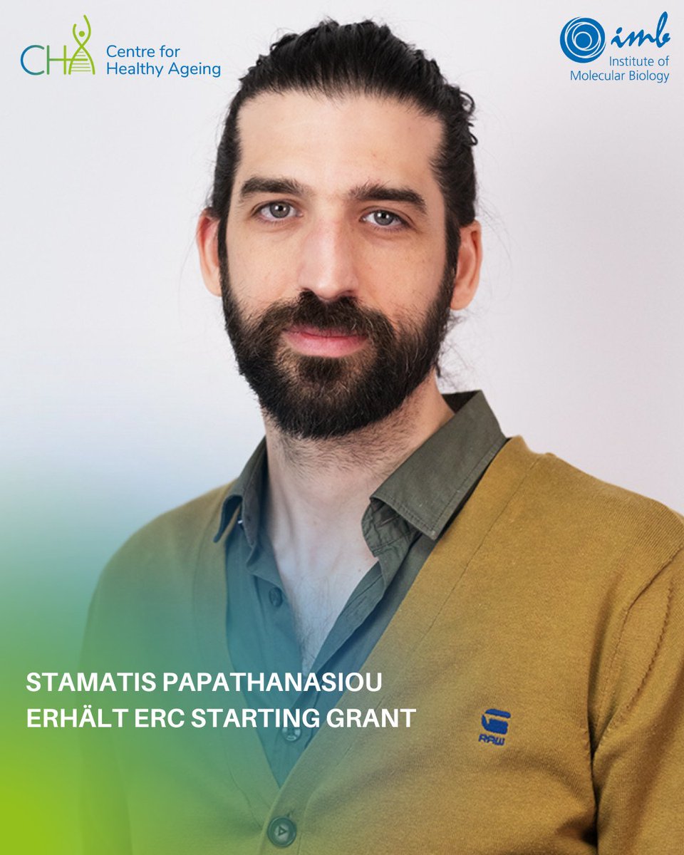 chamainz (@chamainz) on Twitter photo Stamatis Papathanasiou, Gruppenleiter am CHA & <a href="/imbmainz/">IMB Mainz</a> erhält Starting Grant von <a href="/ERC_Research/">European Research Council (ERC)</a>.
Hiermit wird seine Arbeit zur Forschung an mitotischen Fehlern & dadurch verursachten anhaltenden Chromatinveränderungen, die zu #Alterung und #Krebs beitragen, unterstützt. Stamatis Papathanasiou, Gruppenleiter am CHA & <a href="/imbmainz/">IMB Mainz</a> erhält Starting Grant von <a href="/ERC_Research/">European Research Council (ERC)</a>.
Hiermit wird seine Arbeit zur Forschung an mitotischen Fehlern & dadurch verursachten anhaltenden Chromatinveränderungen, die zu #Alterung und #Krebs beitragen, unterstützt.