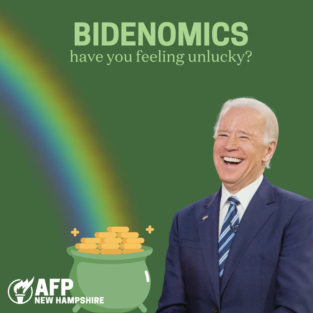 We are all out of luck with mounting debt and high interest rates thanks to #Bidenomics.
