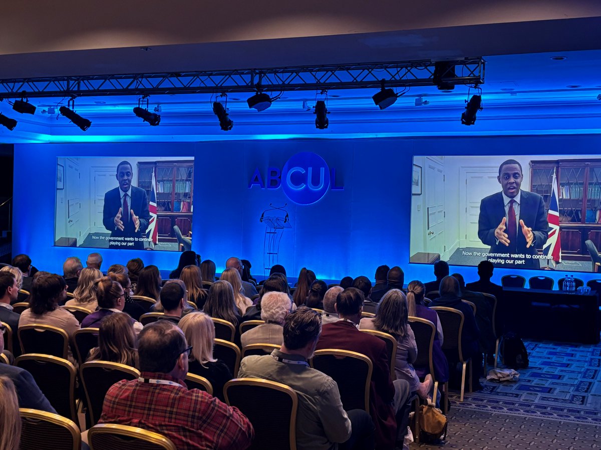 . @BimAfolami, Economic Secretary to the Treasury speaks to #ABCUL2024 delegates about the vital service the sector provides for communities. The Minister has been a supporter of the movement & reiterates the important role credit unions play in relation to financial inclusion.