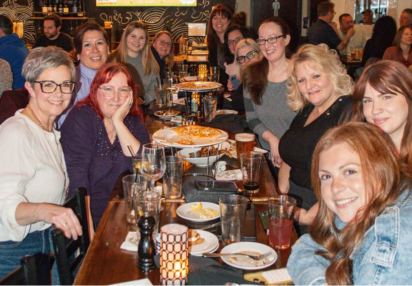 Our incredible Coding & Collections team won a Best Team Happy Hour celebration at Lib’s. They really are the best – grateful for their expertise and teamwork!