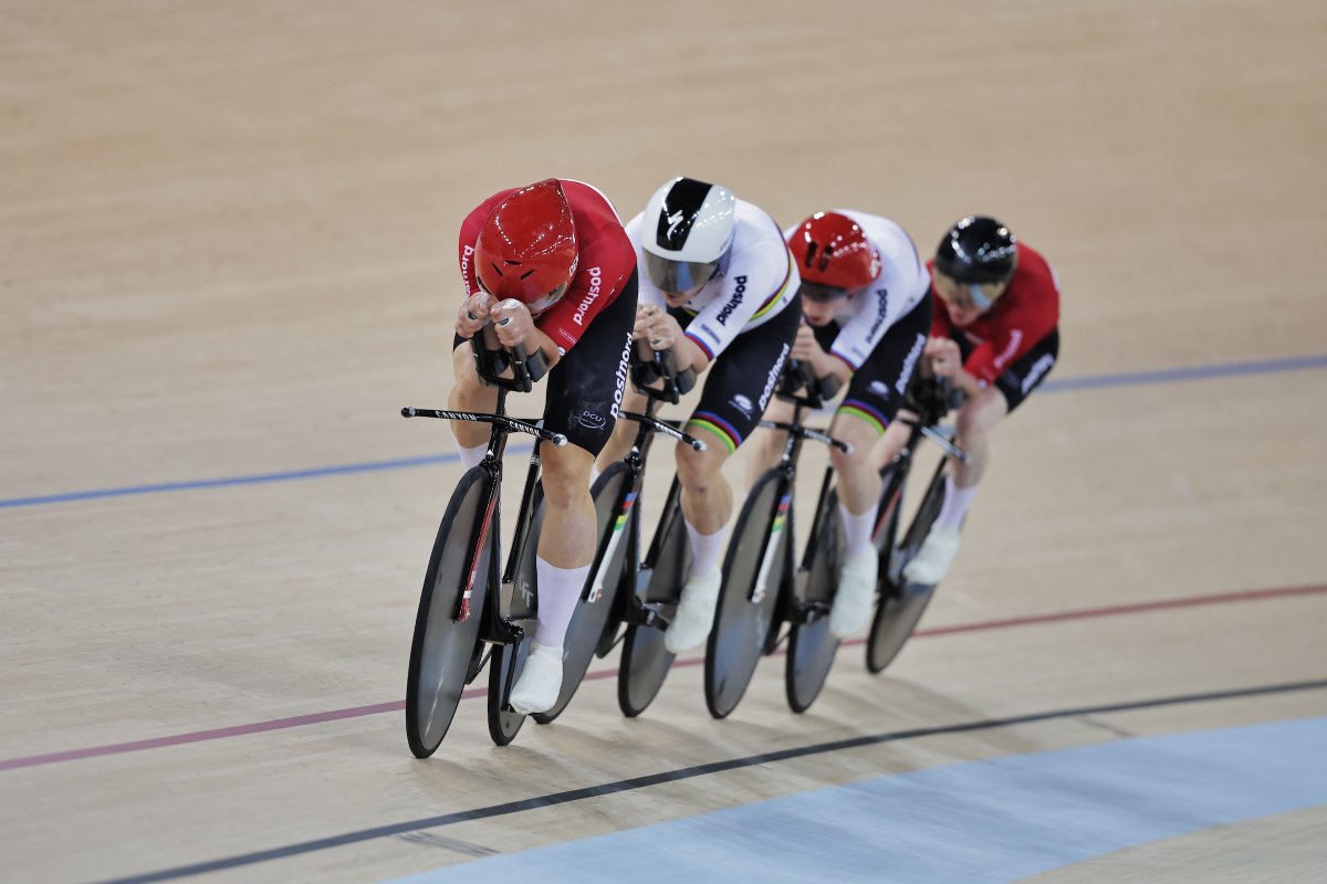 UCI_Track's tweet photo. On form, in formation! 

Team Denmark take 🥇 in Men Team Pursuit. 

📍 Round 2, 2024 @TISSOT UCI Nations Cup in Hong Kong

© SWpix 2024 #TissotNationsCup 

#TrackCycling #OlympicCycling https://t.co/pLmXC9R9U3