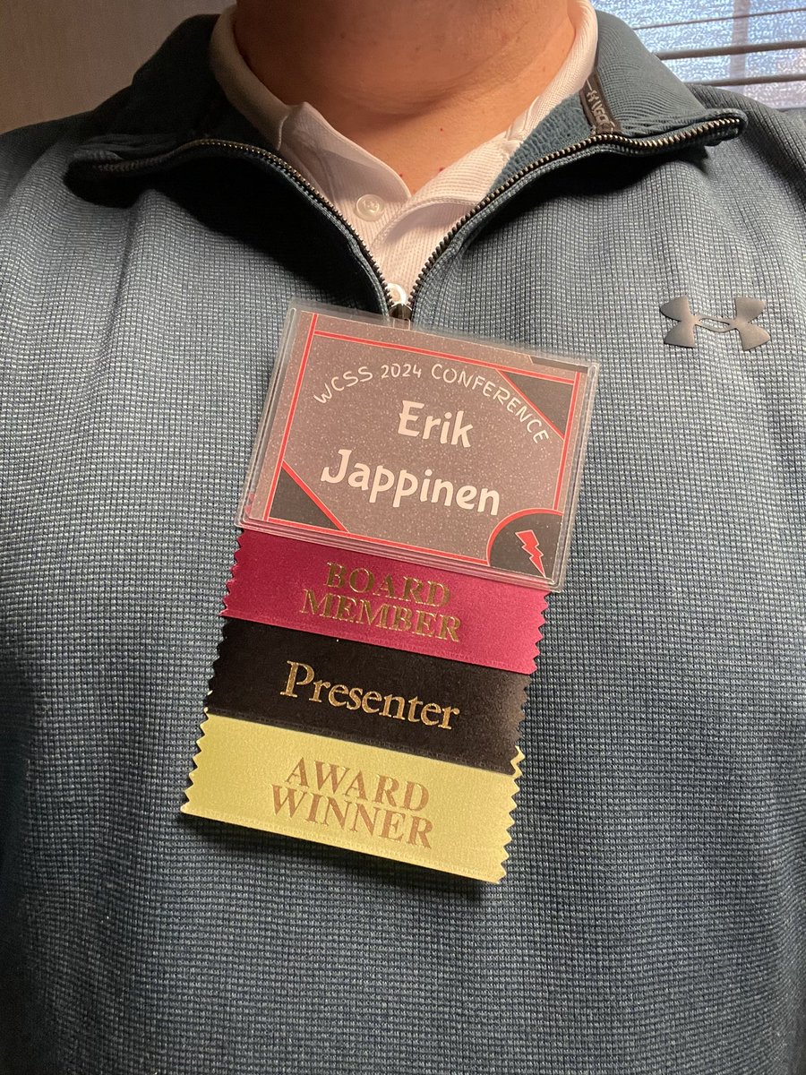 Here we go! Always proud to represent @oconschools @OconHS out in the world! @WCSS1 #WCSS24 The Power of Social Studies