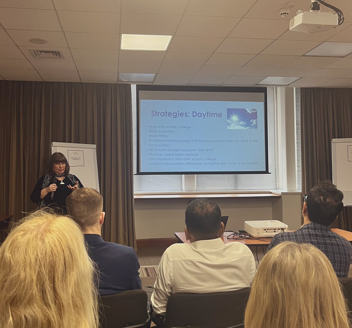 Dr. Jonah Gosling (@dr_gosling) on Twitter photo Great talk from Nickie Sutton, Peak Sleep, detailing ideas for support and assessment around sleep issues for autistic young people #canddidconf2024 #WorldSleepDay Great talk from Nickie Sutton, Peak Sleep, detailing ideas for support and assessment around sleep issues for autistic young people #canddidconf2024 #WorldSleepDay