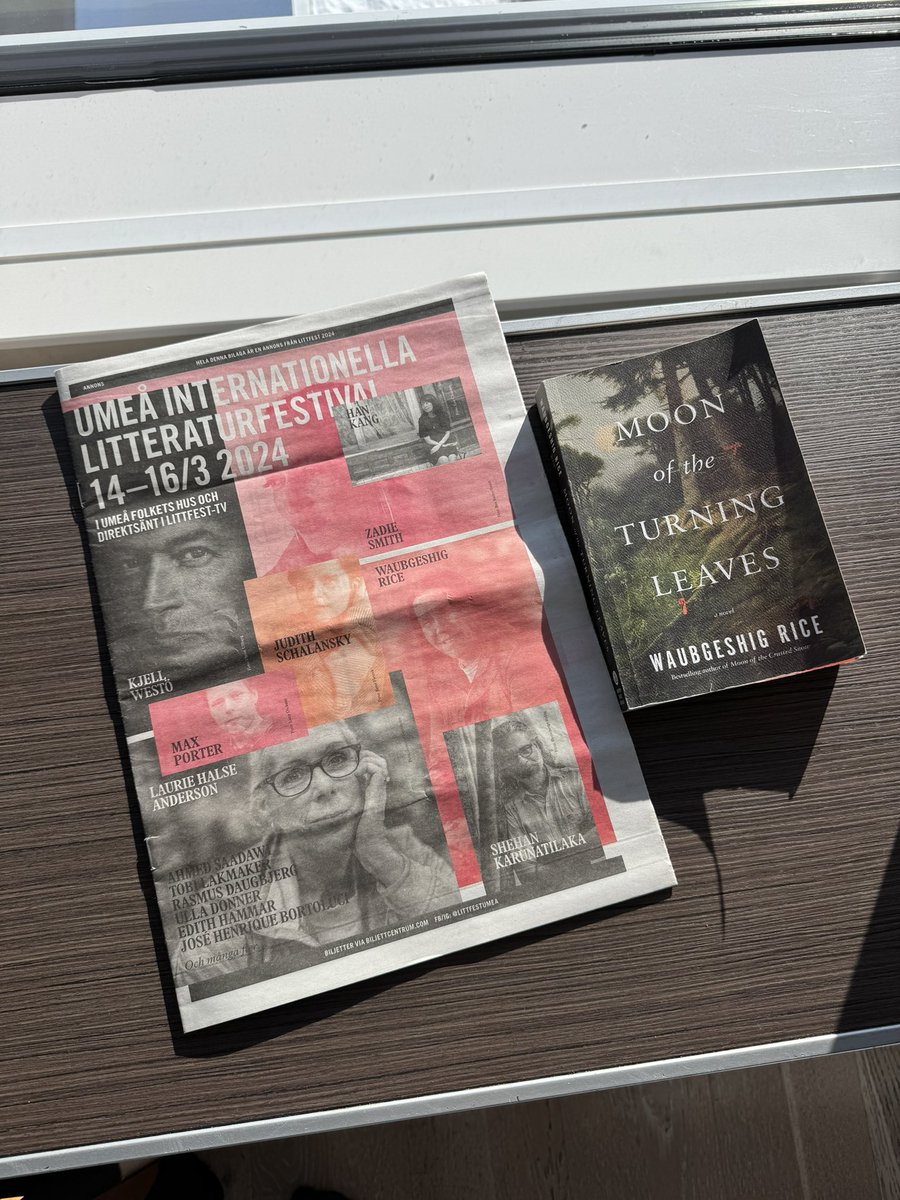 I’m currently in Umeå, Sweden for Littfest. It’s a very special honour to share this story of Indigenous resilience and regeneration in the homelands of the Sámi. We share many of the same struggles and triumphs ✊🏽