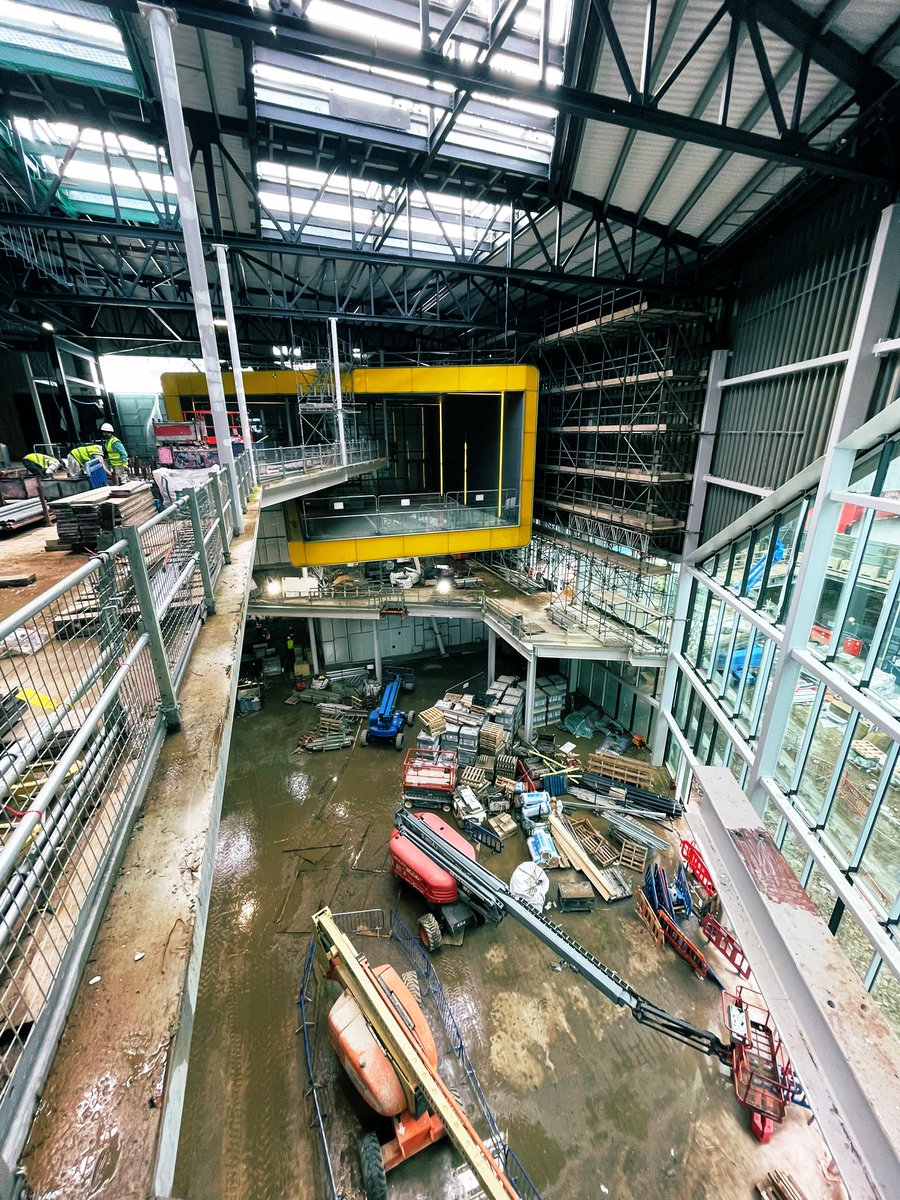 jonathanneill's tweet image. 👷‍♂️ 🚧 🦺 Amazing experience to go behind the scenes of the new 25,000sqm and £220million extension @ExCeLLondon which opens in October #EventsIndustry #EventsProfs