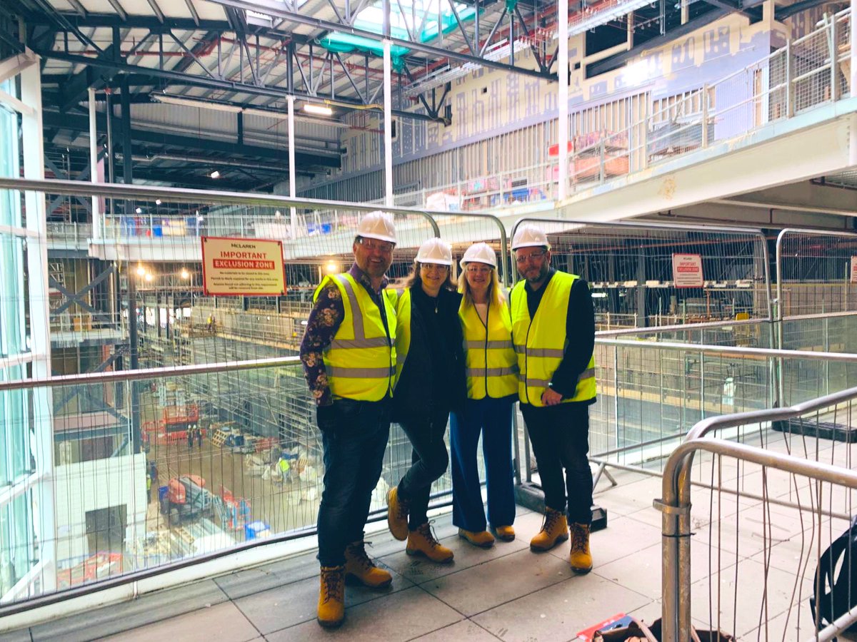 jonathanneill's tweet image. 👷‍♂️ 🚧 🦺 Amazing experience to go behind the scenes of the new 25,000sqm and £220million extension @ExCeLLondon which opens in October #EventsIndustry #EventsProfs