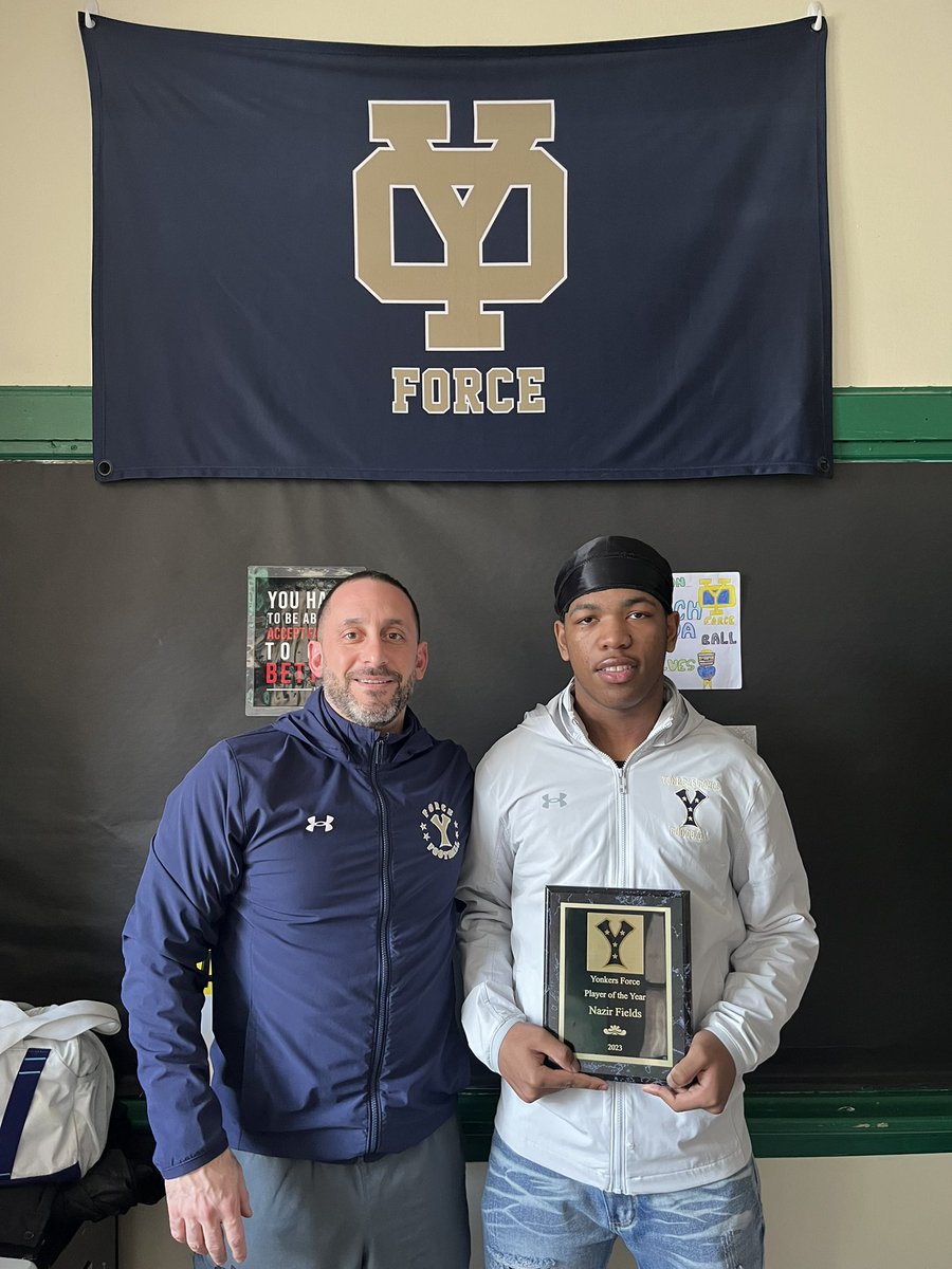 Congrats to Nazir Fields on being named Yonkers Force Player of the Year. Naz exceeded expectations in his first year as Varsity QB. We expect an even better Senior Season from him this upcoming Fall. Can’t wait to see him back on the gridiron‼️🏈 <a href="/GortonHS/">Gorton High School</a> <a href="/YonkersSchools/">Yonkers Public Schools</a>