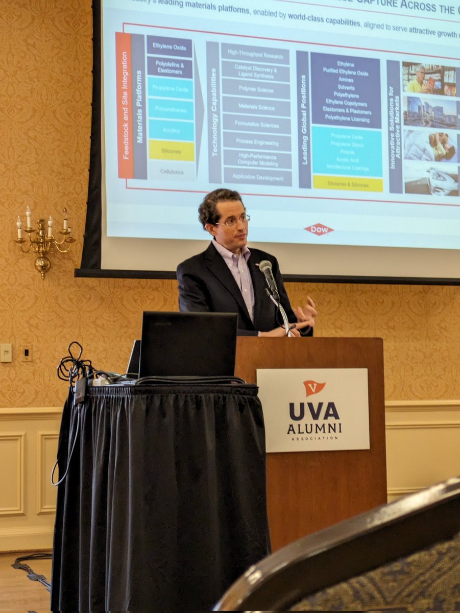 Dr. Billy Bardin kicking off our Chemical Engineering Research Symposium (CHEERS) here at UVA.