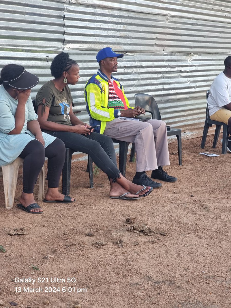 #sapsLIM In a bid to strengthen #PartnershipPolicing, #SAPS Namakgale Operational Support Commander, Captain Gezani Steve Makhubele and #CPF Chairperson, Mr Joko Malesa and Ward Cllr Mr Mapuru conducted a #CommunityOutreach awareness campaign on 13/03 at Kanana Village in