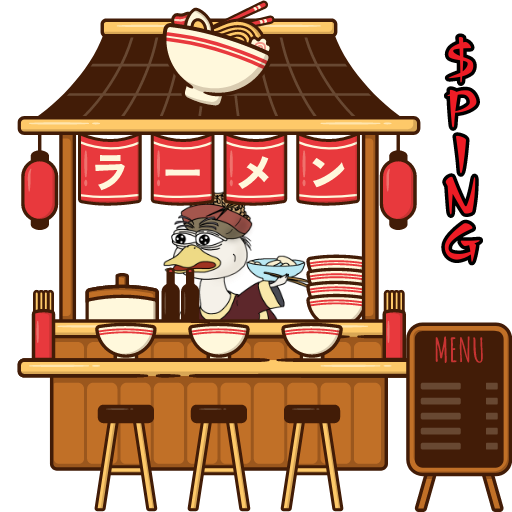 $PENG is cool but $PING make better ramen