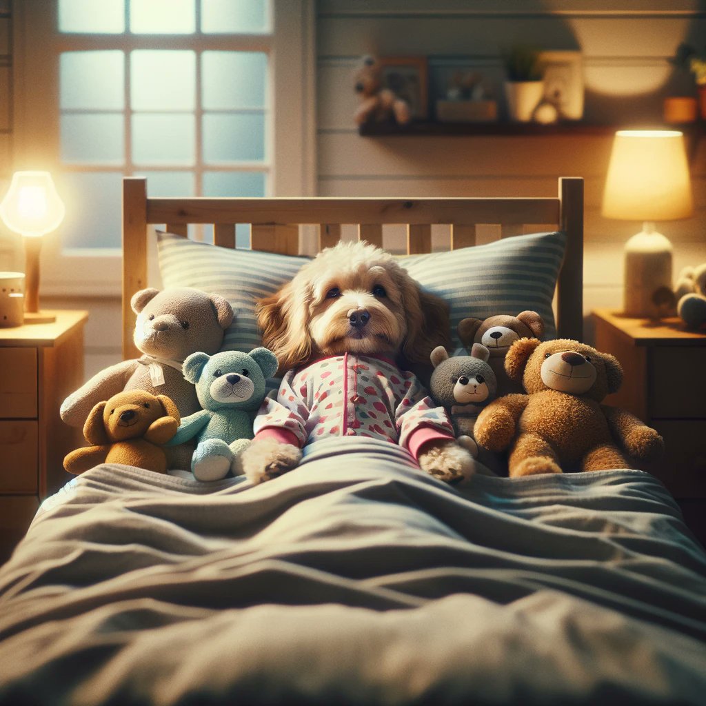 Daphne10366's tweet photo. Dreaming of endless treats and tail wags. 🌜💤🐶 Surrounded by my favorite cuddle buddies, ready to embark on tonight's dreamland adventure. May our dreams be filled with endless fetch games and endless snacks.
#dogs #dogstoys #dogitems #dogstwitter #puppy https://t.co/JR9GHMwfeh